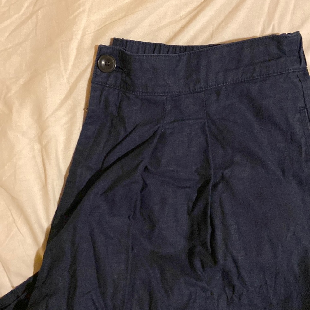 Súper wide leg cropped pants